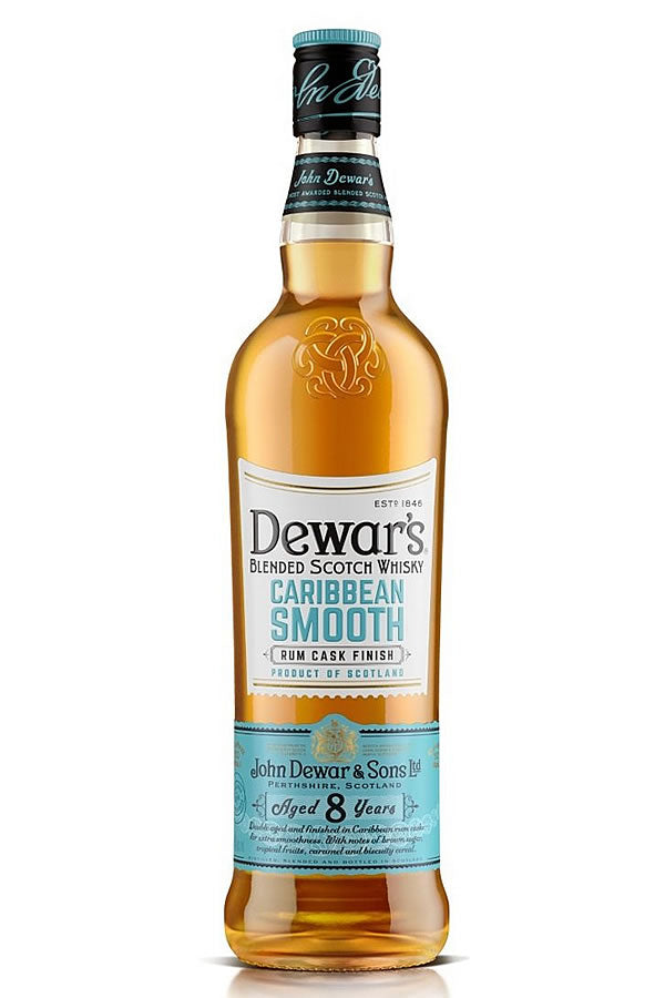Dewar's 8年 Caribbean & Japanese Smooth Dewar's Caribbean Smooth 8 Year 750ML | Rum Cask Scotch – The