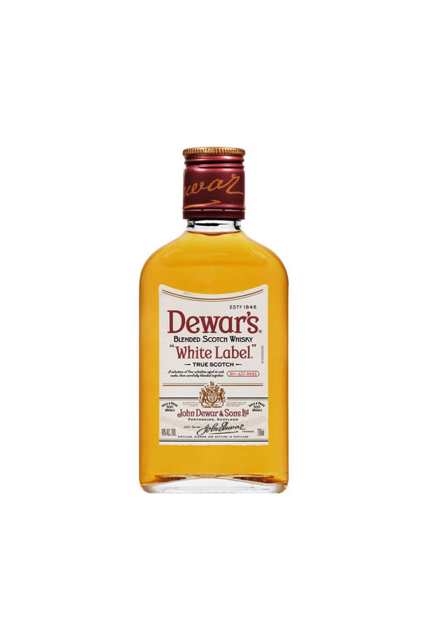 Dewar's White Label Scotch 200ML | Double-Aged Blend – The Liquor Barn