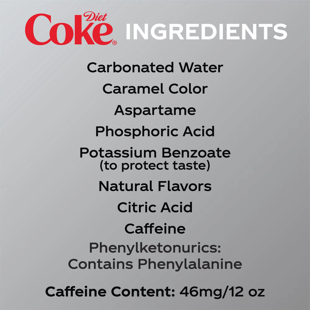 Diet Coke 12PK Cans