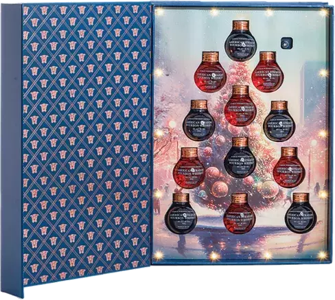 Doc Holiday Best Holiday Wishes Bourbon Ball Ornament Gift Set 750ML