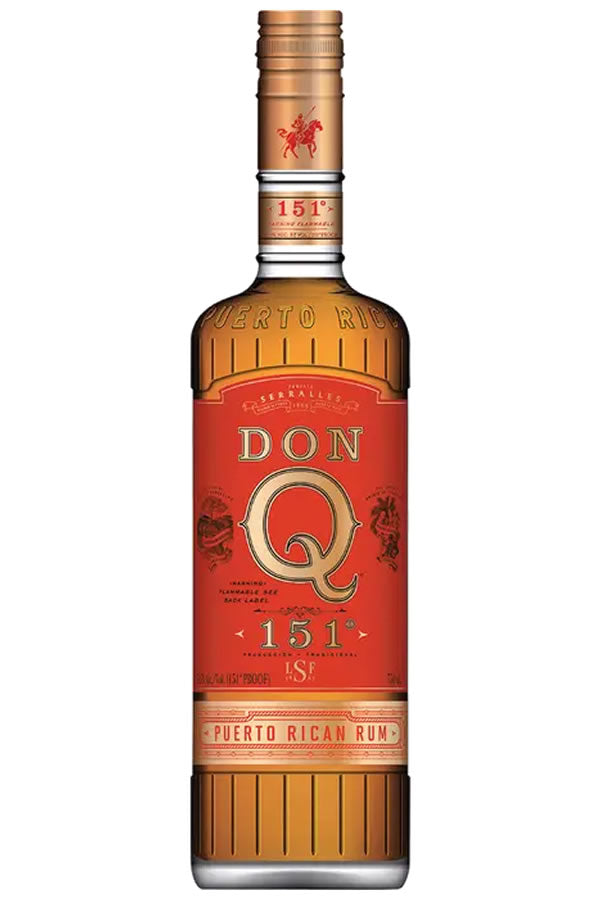 Cohiba Rum 151 古酒 DonQ 151 Rum 750ML | Overproof Puerto Rican Rum – The Liquor Barn