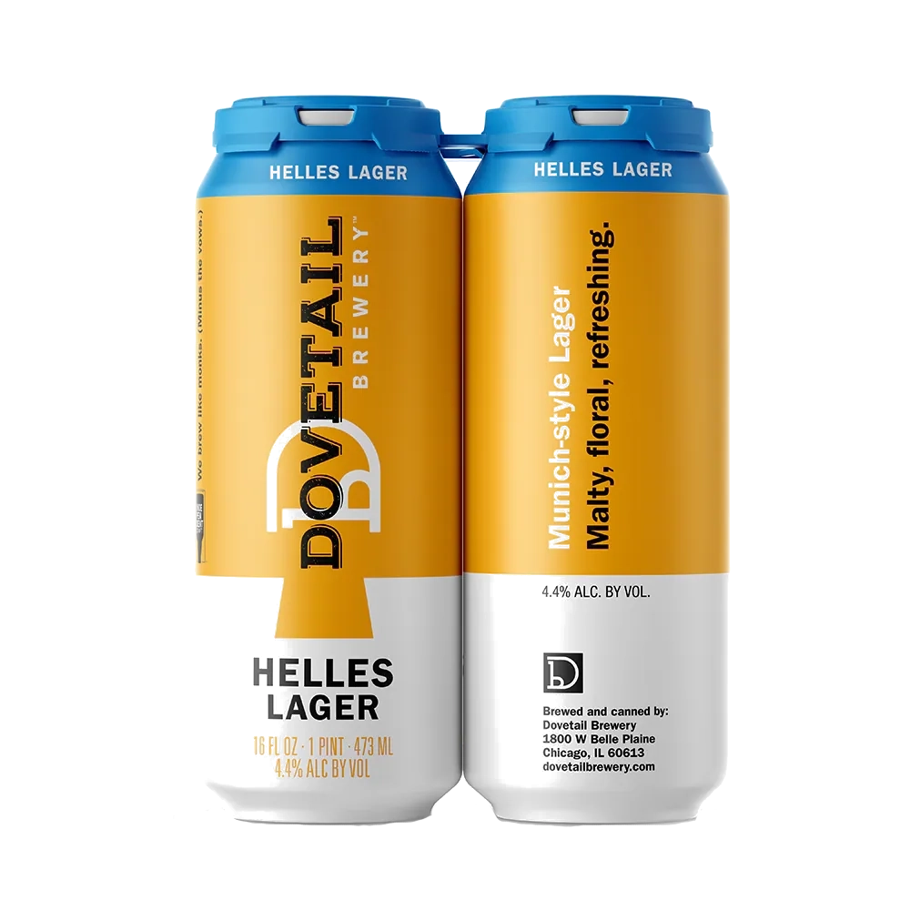 Dovetail Helles Lager 4Pk