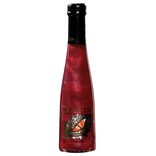 Dragonfire Strawberry Sparkling Wine 200ML | Moldova Moscato – The