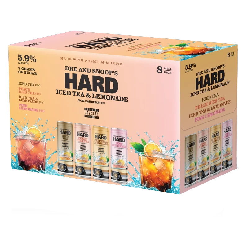 Dre & Snoop's Hard Iced Tea Variety 8Pk Cans