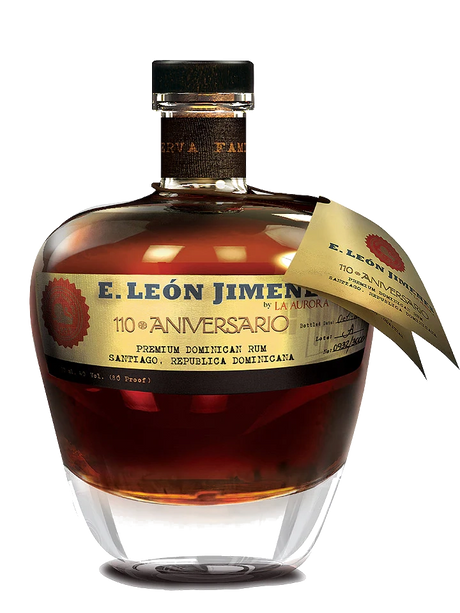 E Leon Jimenes 110 Aniversario Rum 750ML - Rum | Shop Online at The Liquor Barn