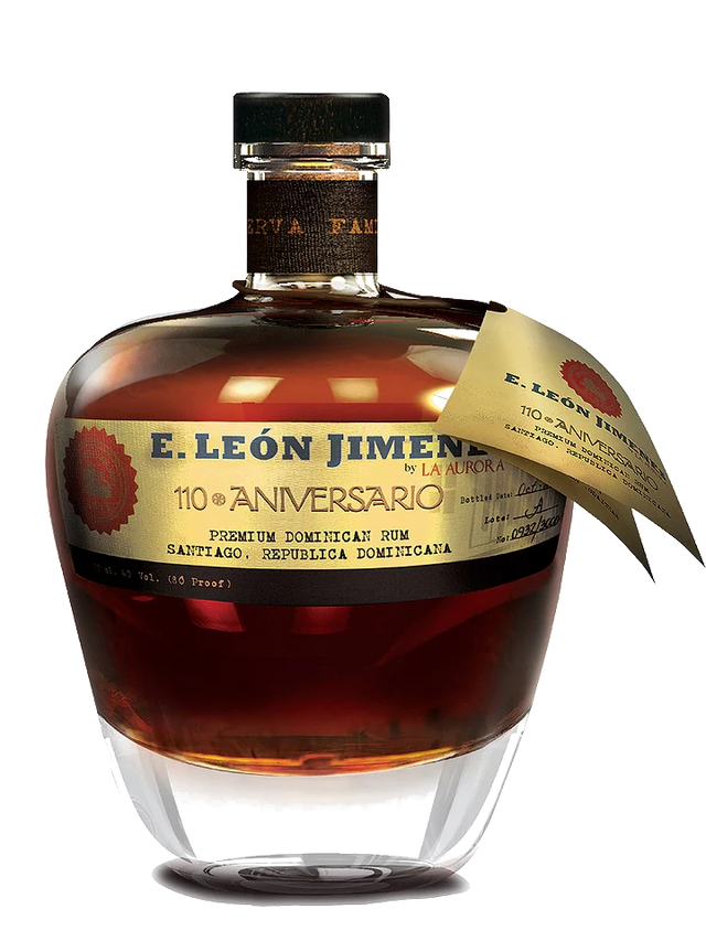E Leon Jimenes 110 Aniversario Rum 750ML - Rum | Shop Online at The Liquor Barn