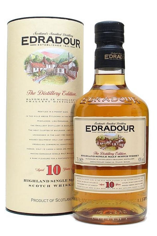 旧ボトル　終売　EDRADOUR 10年 シングルモルトウイスキー Edradour 10 Year 750ML | Scotland's Smallest Distillery – The