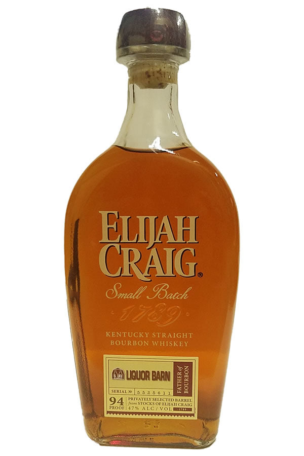 Elijah Craig Liquor Barn Single Barrel