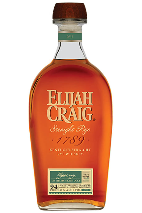 Elijah Craig Straight Rye