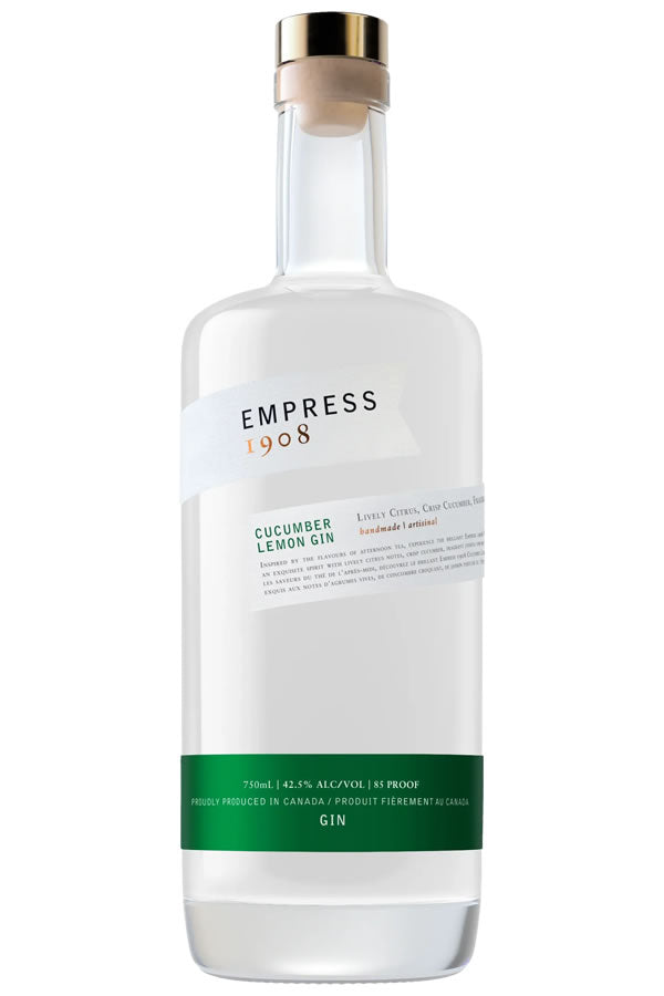 Empress 1908 Cucumber Lemon Gin 750ML | 92-Pt Craft Gin – The