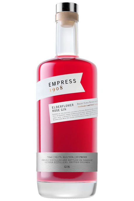 Empress 1908 Elderflower Rose Gin