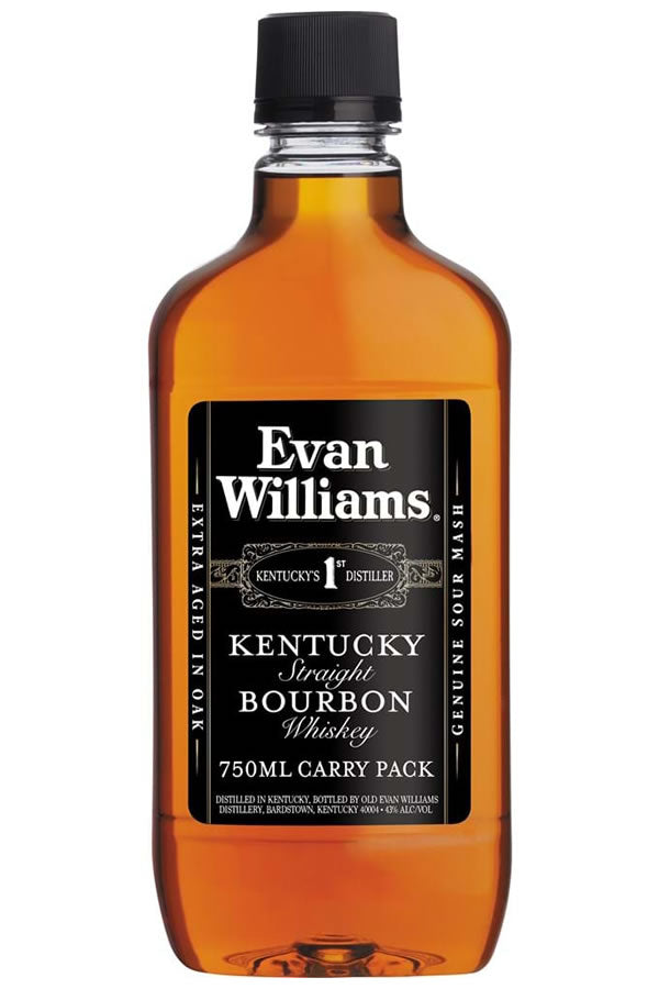 Evan Williams Bourbon PET 750ML | America's #2 Bourbon – The