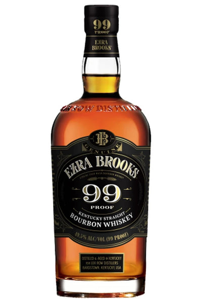 Ezra Brooks 99 Proof Bourbon 750ML | Charcoal Filtered KY – The