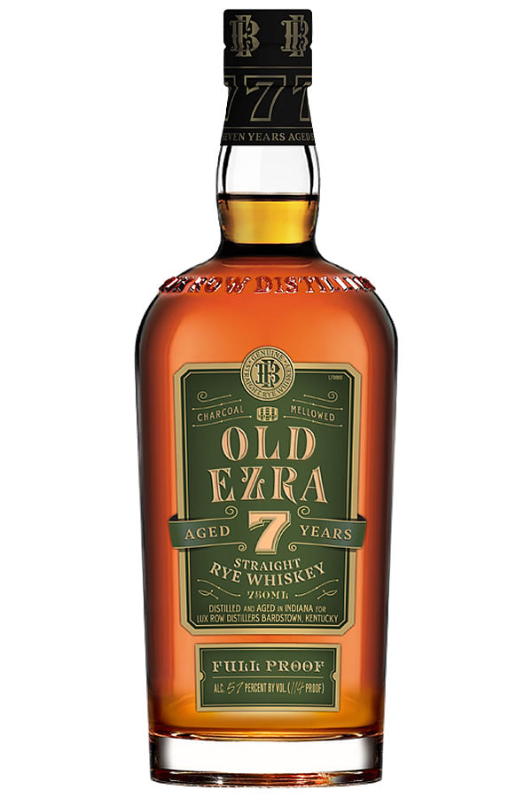 Ezra Brooks Old Ezra 7 Year Barrel Proof Rye 750ML – The Liquor Barn