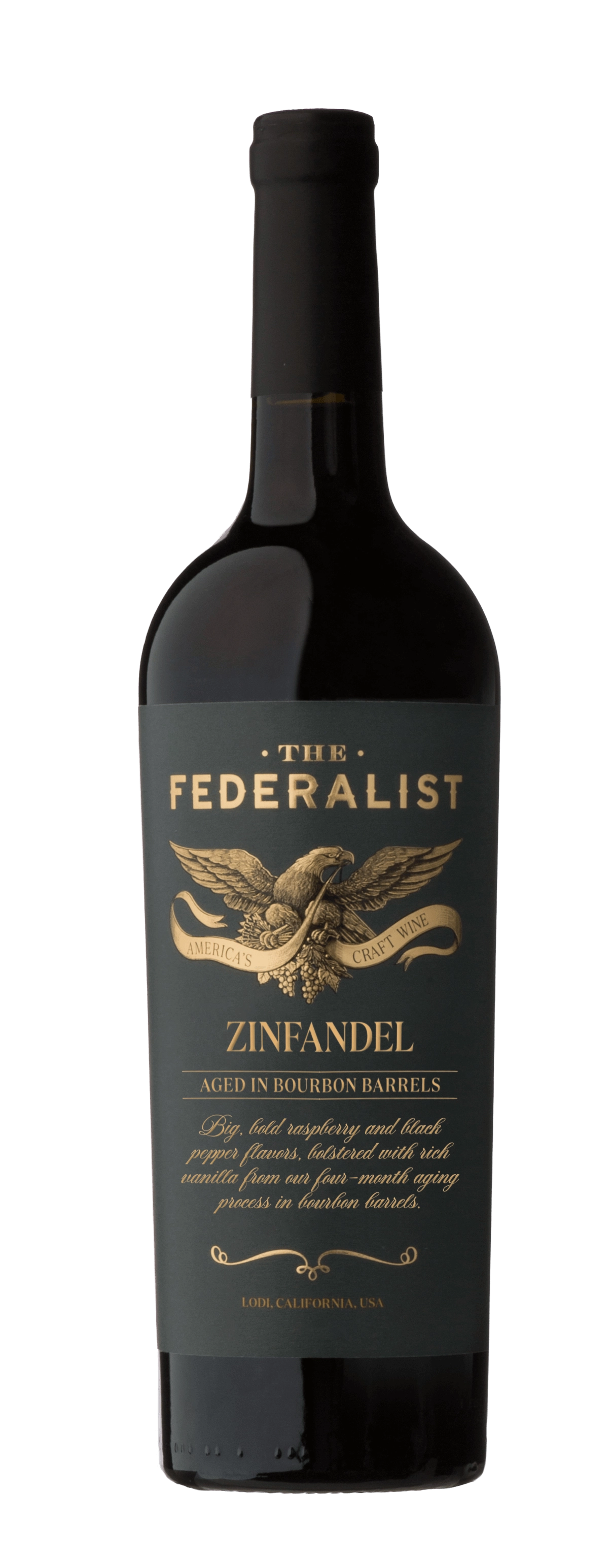 Federalist Zinfandel Bourbon Barrel Aged - Zinfandel | Shop Online at The Liquor Barn