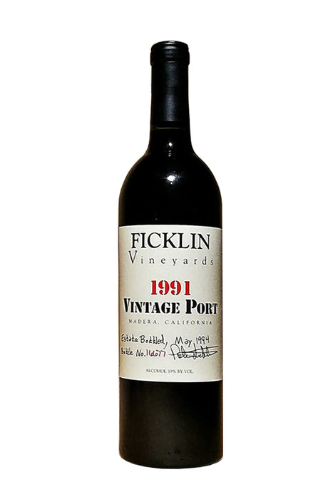 Ficklin Vintage Port - 1991
