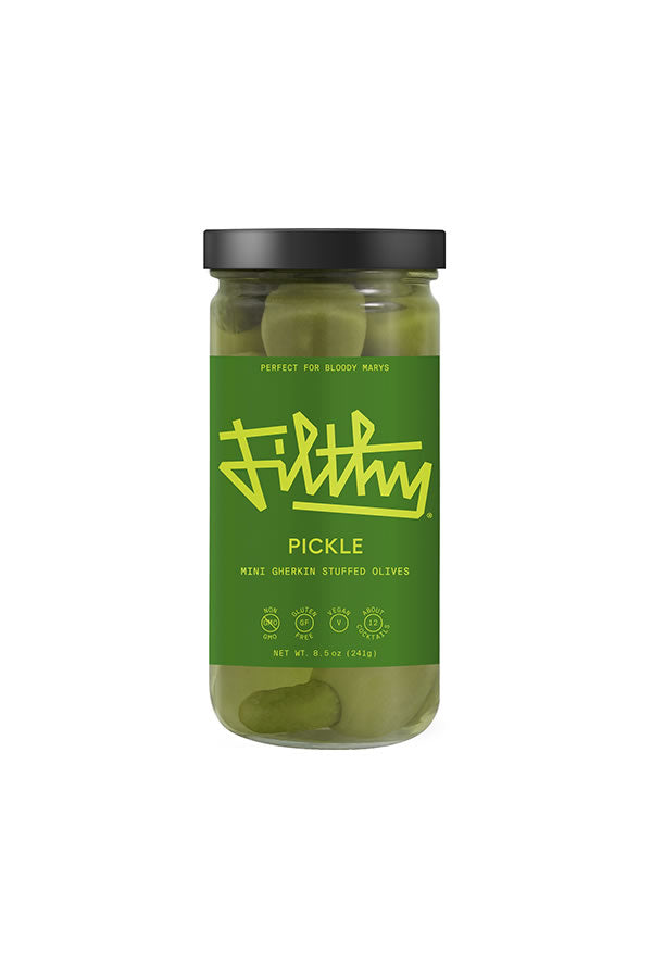 Filthy Pickle Stuffed Olives 8oz | Premium Cocktail Garnish – The