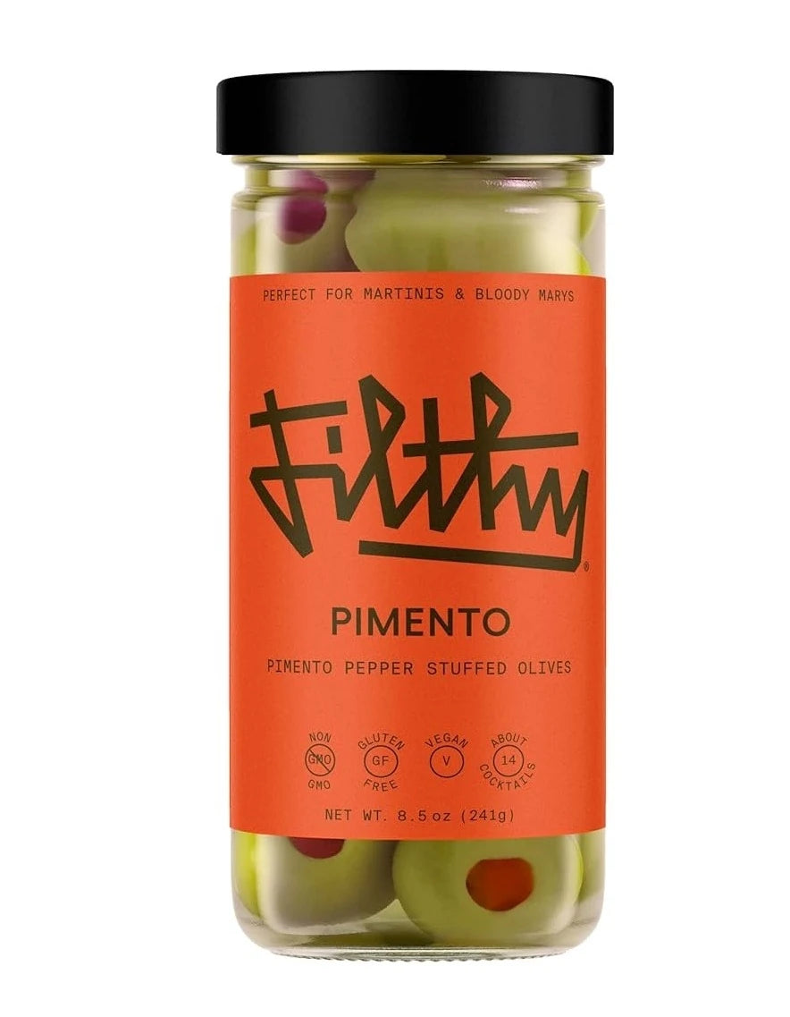 Filthy Pimento Stuffed Olives 8OZ