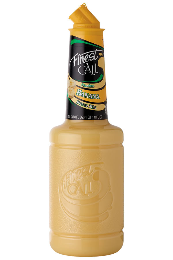 Finest Call Banana Puree 1L | Real Cavendish Banana Mixer – The