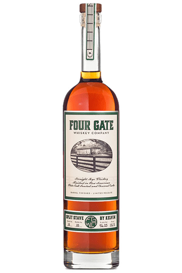 Four Gate Batch 10 Split Stave by Kelvin Rye Whiskey 