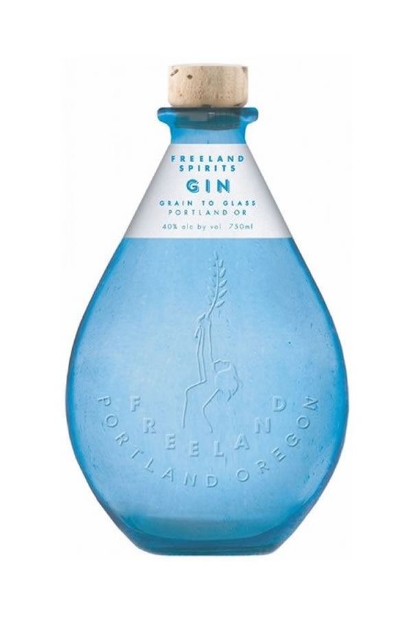 Freeland Gin 750ML | Dual-Distilled Portland Oregon Craft Gin