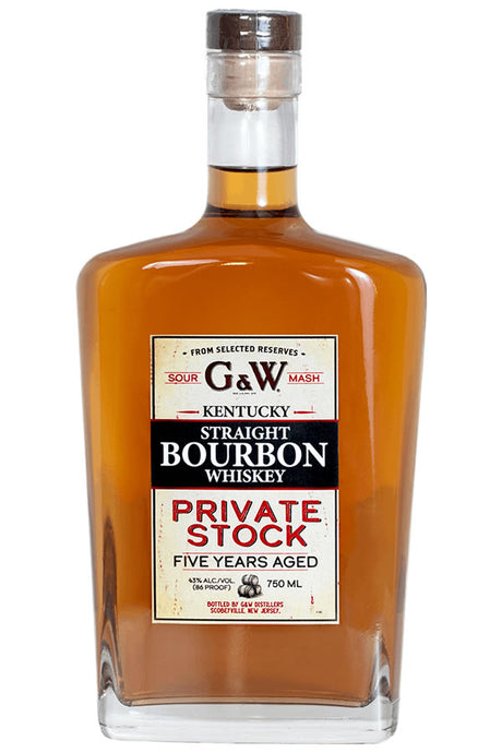 G&W Private Stock 5 Year Bourbon