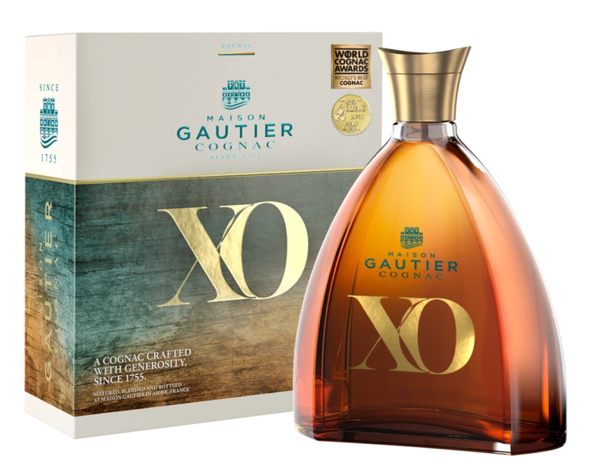 Gautier XO Cognac 750ml | Award-Winning Aged Up to 25 Years – The