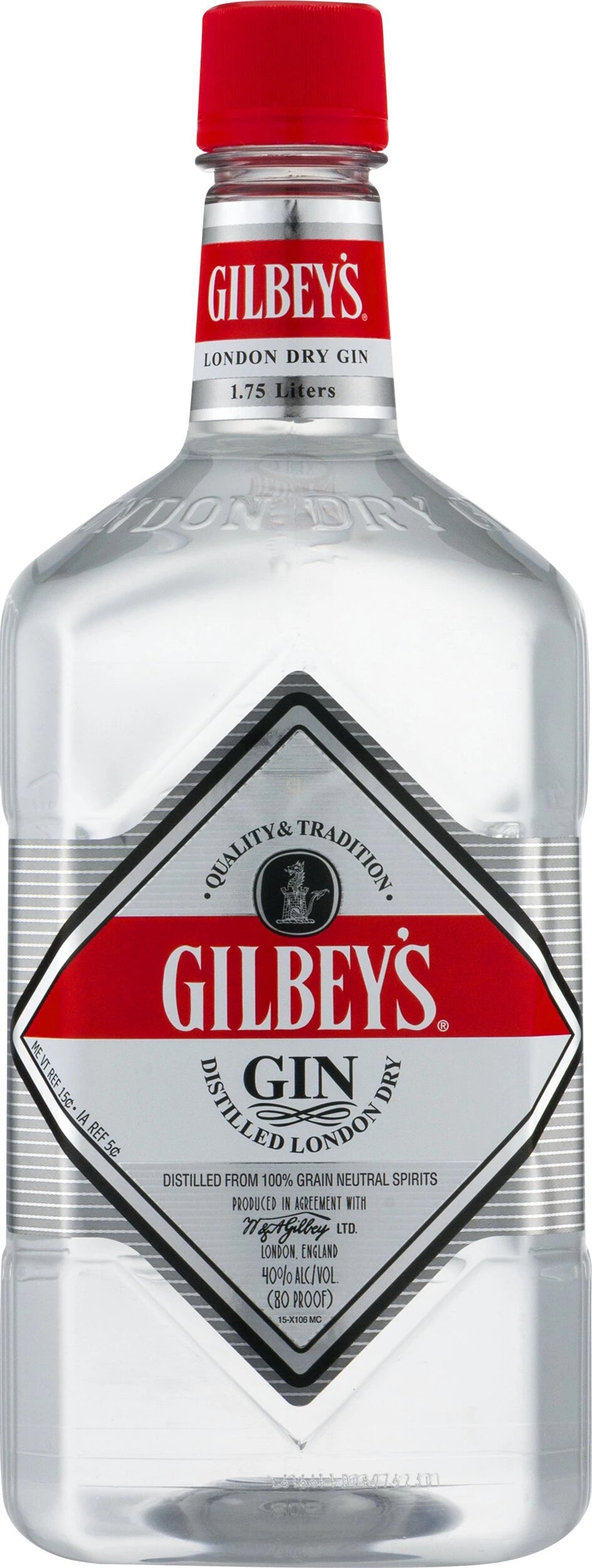 Gilbeys London Dry Gin 1.75L
