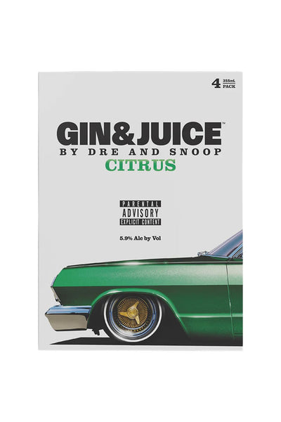 Gin & Juice Citrus 4Pk | Best Canned Cocktail 2024 Winner – The