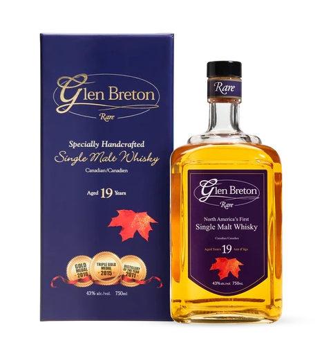Glen Breton 19 Year Canadian Single Malt 750ML - Whiskey | Shop Online at The Liquor Barn