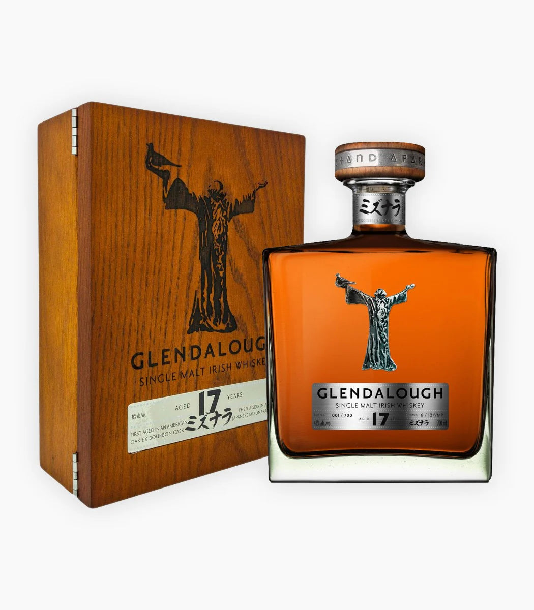 Glendalough Irish 17 Year Single Malt Mizunara Finish  750ML