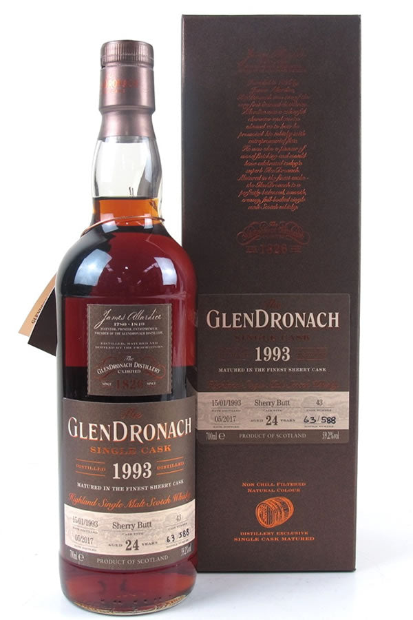 Glendronach Single Cask 1993 24 Year