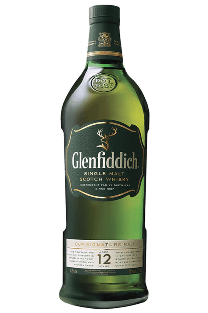 Glenfiddich 12 Year Single Malt 1.75L