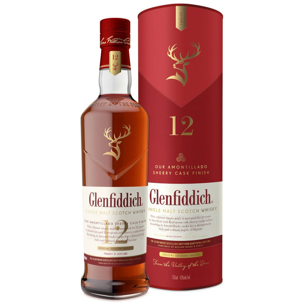 Glenfiddich 12 Year Sherry Cask Finish 750ML | Speyside – The