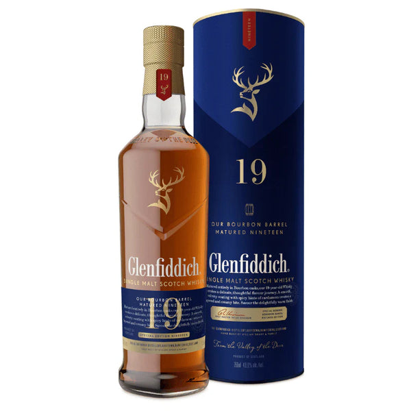 Glenfiddich 19 Year Ex-Bourbon 750ml | IWSC Gold Winner – The