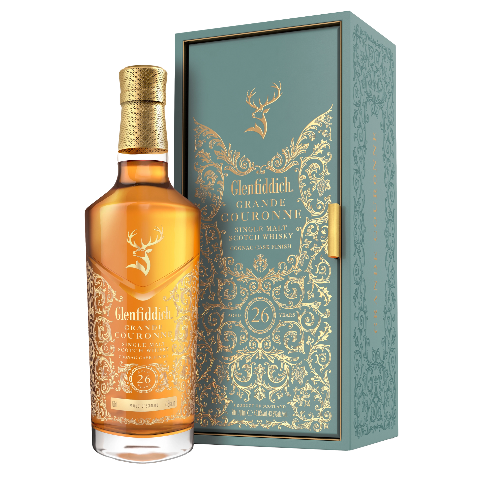 Glenfiddich XXII 22年 & グランデクロンヌ26年 セット Glenfiddich 26 Year Grande Couronne 750ML | Cognac Cask – The
