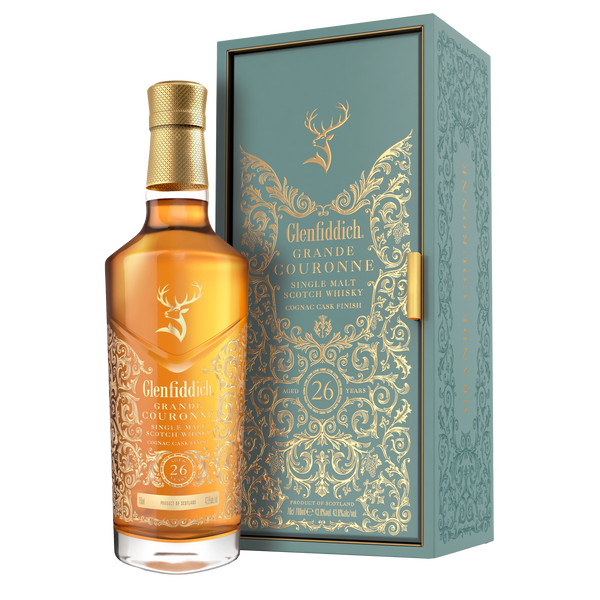 Glenfiddich Grande Couronne 26年熟成 Glenfiddich 26 Year Grande Couronne 750ML | Cognac Cask – The