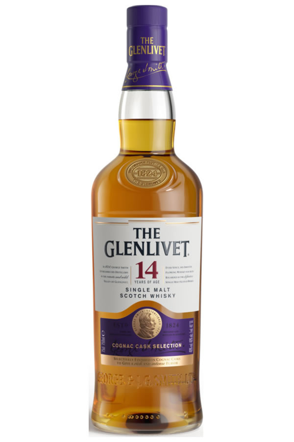 Glenlivet 14 Year Cognac Cask Selection 750ML | Speyside – The