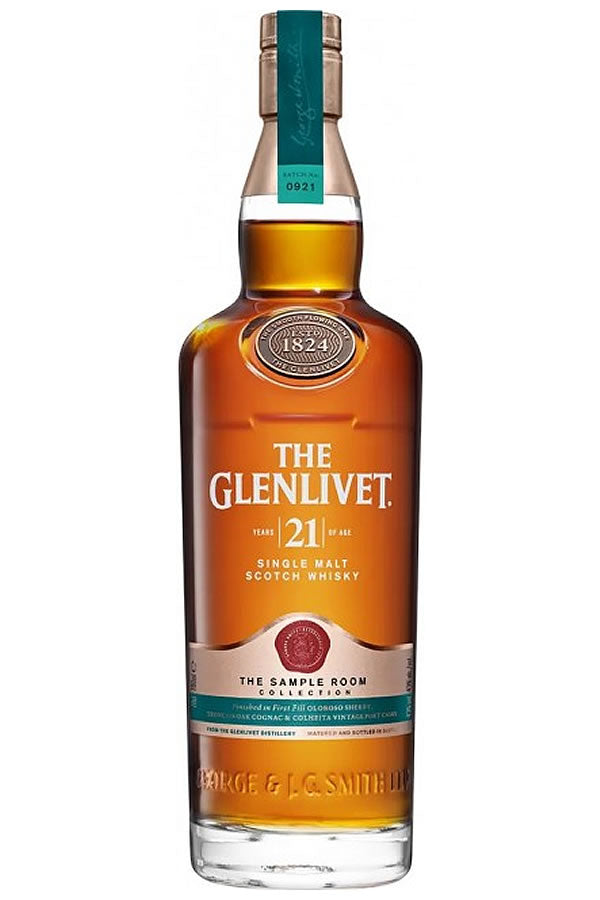 【THE GLENLIVET 21年 & XXV】 未洗浄の空瓶 箱 セット The Glenlivet 21 Year Old The Sample Room Collection - Speyside