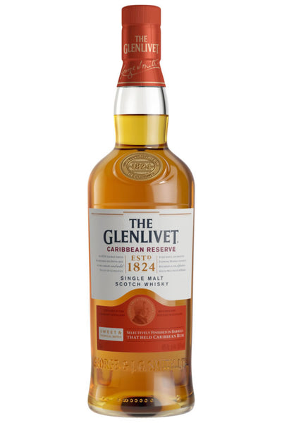 Glenlivet Caribbean Reserve 750ML | Rum Cask Speyside Malt – The