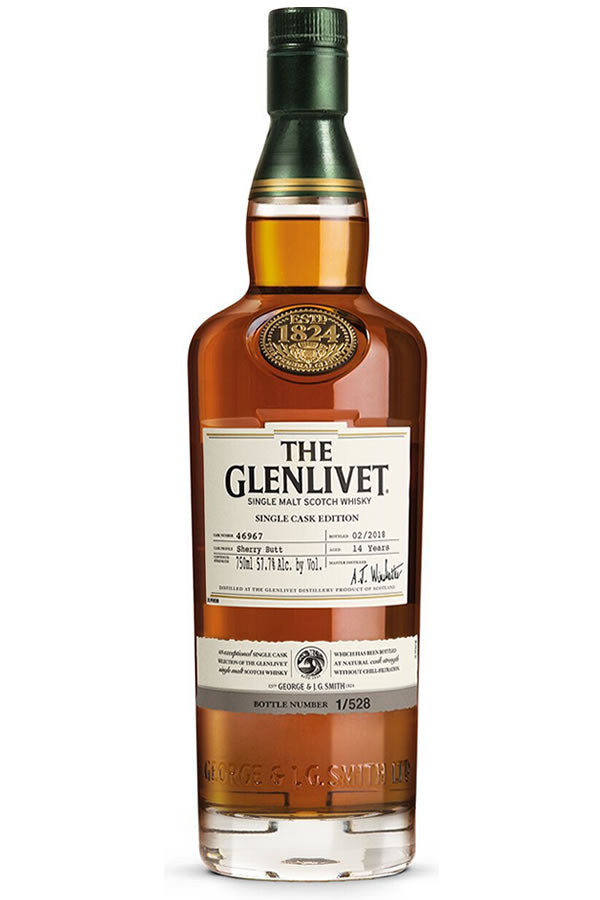 Glenlivet Single Cask 16 Year Sherry Butt Cask Strength