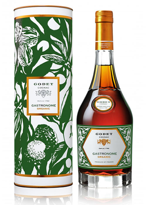 Godet Gastronome Organic Cognac 750ml | Fins Bois Organic XO – The