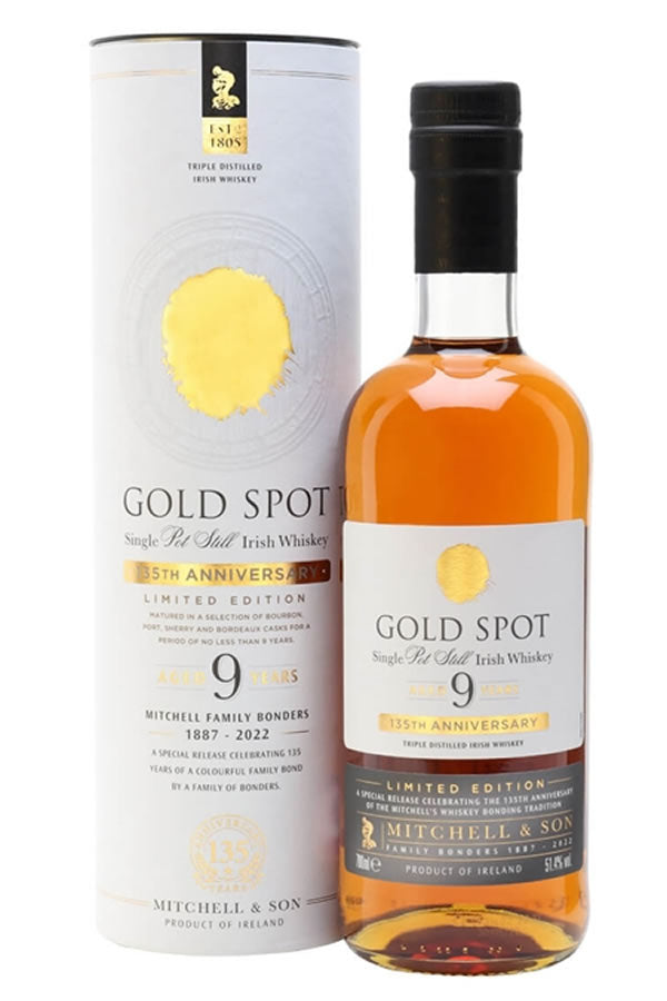 Gold Spot 9 Year Single Pot Still 135th Anniversary