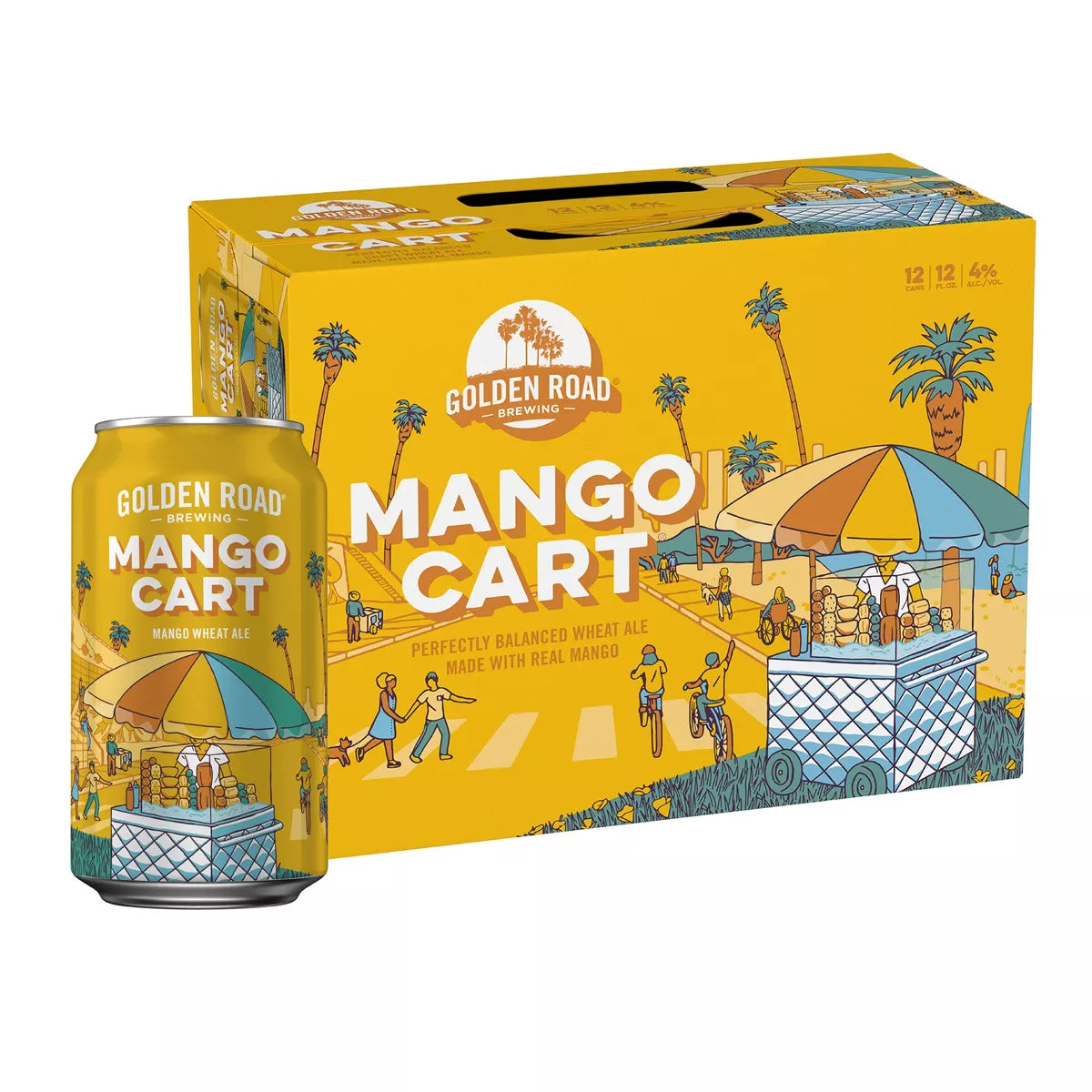 Golden Road Mango Cart 12Pk Cans