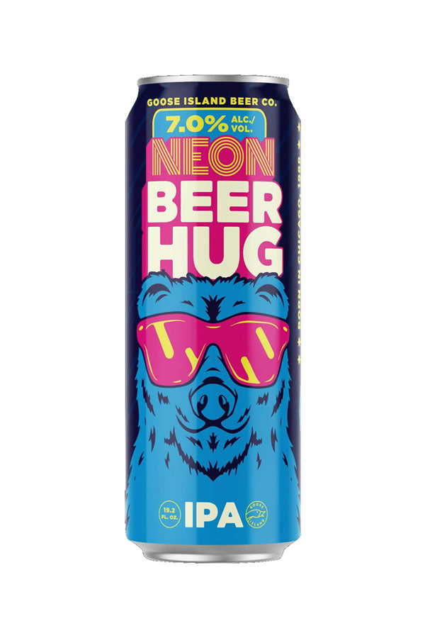 Goose Island Neon Beer Hug 19.2 oz | East-West Coast IPA – The