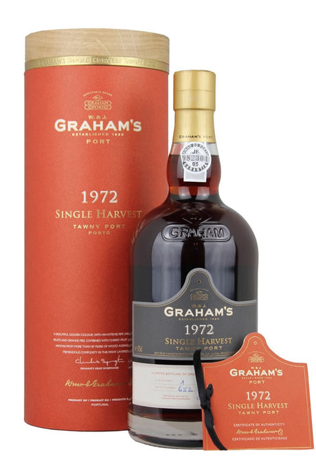 Graham's Single Harvest Tawny Port 1972