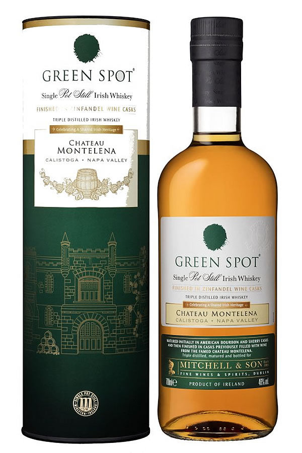 Green Spot Chateau Montelena Single Pot Still Irish Whiskey