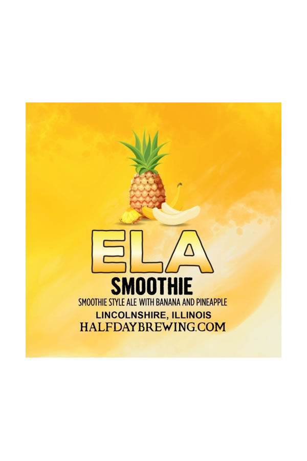 Half Day Ela Smoothie Smoothie Style Ale