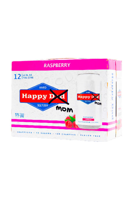 Happy Mom Raspberry Hard Seltzer