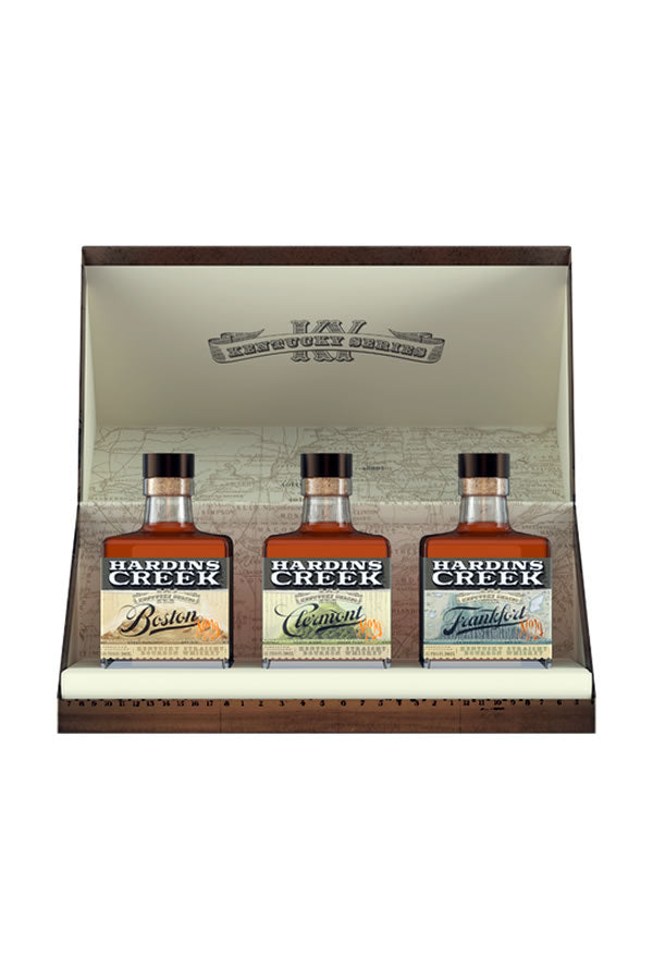 Explore Hardin's Creek 17yr Kentucky Bourbon Trio 3×200ml